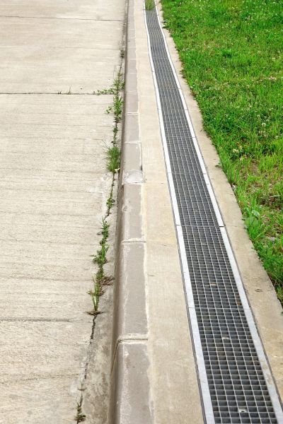 Concrete Drain Installation in Jeffersonville